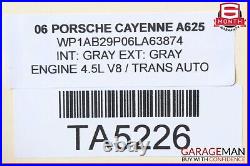 03-06 Porsche Cayenne S 955 TPMS Tire Pressure Sensor Set of 3 Pc OEM