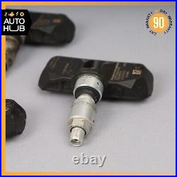 05-11 Mercedes R230 SL500 E350 TPMS Tire Pressure Sensor Sensors Set 315 Mhz OEM