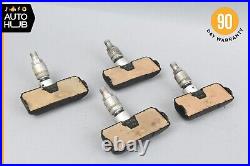 06-11 Mercedes R230 SL600 S550 TPMS Tire Pressure Sensor 315 Mhz Set of 4 OEM