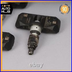 06-11 Mercedes W216 CL600 S550 TPMS Tire Pressure Sensor 315 Mhz Set of 4 OEM