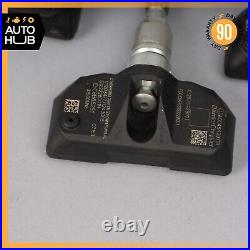 06-11 Mercedes W216 CL600 S550 TPMS Tire Pressure Sensor 315 Mhz Set of 4 OEM