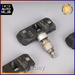 06-11 Mercedes W221 S600 S550 TPMS Tire Pressure Sensor 315 Mhz Set of 4 OEM