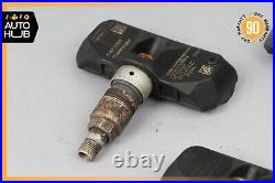 06-11 Mercedes W221 S600 S550 TPMS Tire Pressure Sensor 315 Mhz Set of 4 OEM