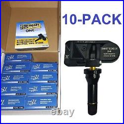 10-Pack TPMS Smart Sensor Snap-In Valve Multi Frequency Programmable 17-43041