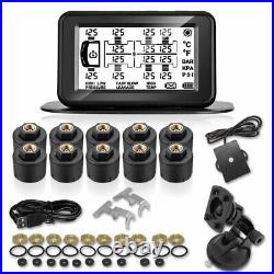 10 Sensors TPMS Tire Pressure Monitoring System for RV/Motor home/Caravan/Trucks