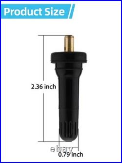 100 PCS Snap-in Tire Pressure Sensor Valve Stems for Jeep Ford Chevy Dodge Ram