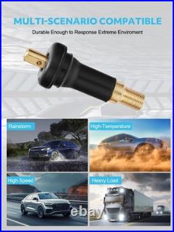 100 PCS Snap-in Tire Pressure Sensor Valve Stems for Jeep Ford Chevy Dodge Ram