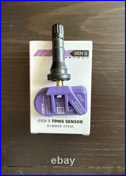 100 pack Max Gen 5 TPMS Sensor with Rubber Stem MX005R Programmable
