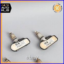 12-18 Mercedes W204 C350 GLK350 TPMS Tire Pressure Sensor 433 MHZ Set of 4 OEM