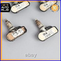 12-18 Mercedes W204 C350 GLK350 TPMS Tire Pressure Sensor 433 MHZ Set of 4 OEM