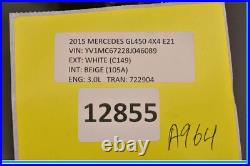 12-19 Mercedes GL450 X166 TPMS Tire Pressure Monitor System Sensor Oem