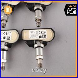 12-20 Mercedes W222 S550 GLA250 CLS550 TPMS Tire Pressure Sensor Set 433 MHZ OEM