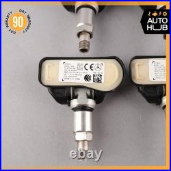 12-20 Mercedes W222 S550 GLA250 CLS550 TPMS Tire Pressure Sensor Set 433 MHZ OEM