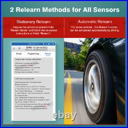 1PC Scanner Relearn Sensor Programming Tool + 4PC Tire Pressure Sensor US NEW