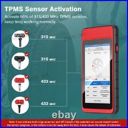 1PC Scanner Relearn Sensor Programming Tool + 4PC Tire Pressure Sensor US NEW