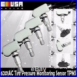 1Set 4PCS Tire Pressure Sensor 6201 TPMS for Nissan 07-15 Sentra 03-13 Xterra