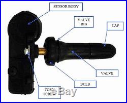 1Set 4PCS Tire Pressure Sensor TPMS for Chevy GMC Pontiac 9153 / 20153/ 28206
