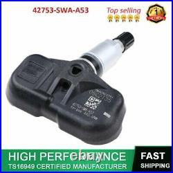 1X Fit Honda CRV Accord Tire Pressure Monitor Sensors TPMS 42753-SWA-A53 315Mhz