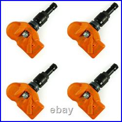 2010 2011 2012 2013 2014 2015 Chevrolet Camaro New TPMS Set Black Stem 315 mhz