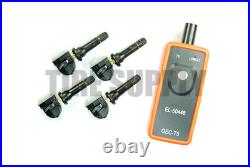 2010 2011 2012 2013 Chevrolet Equinox New Schrader TPMS Set & TPMS Reset Tool 2010 2011 2012 2013 Chevrolet Equinox New Schrader TPMS Set & TPMS Reset Tool