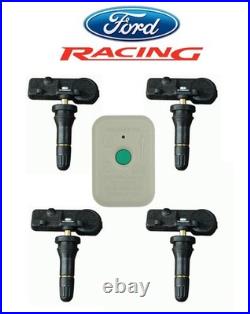 2010-2014 Mustang Ford Racing M-1180-A TPMS Kit set of 4 with Programming Tool