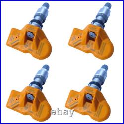 2015 Dodge Challenger New TPMS Set Silver Stem 433 mhz 56029398AB 68406529AA