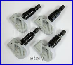 2016 2017 Chevrolet Camaro New 433mhz Black Stem TPMS Set & TPMS Reset Tool