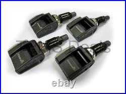 2021 Chevrolet Suburban New Schrader Black Stem TPMS Set & Reset Tool Bundle