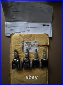 2022-2026 Chevy Silverado & GMC Sierra TPM Trailer P/N 86803857 Set of 4 Sensors