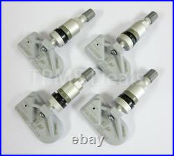 2022 Chevrolet Camaro New Silver Stem TPMS Set 433mhz & TPMS Reset Tool