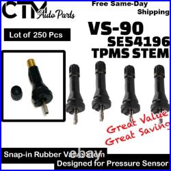 250x TPMS Tire Pressure Monitoring System Snap In Sensor Valve Stem SE54196 VS90