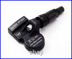4 2007-2023 for Lexus LS F Sport TPMS Tire Pressure Sensors Black Valve Stems VP
