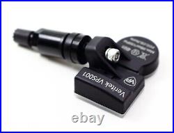 4 2012-2023 TPMS Tire Pressure Sensors McLaren Black Aluminum Valve Stems VPE