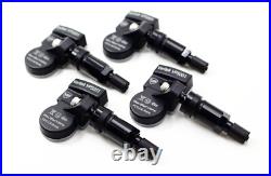 4 315mhz TPMS Tire Pressure Sensors for Chevrolet Tahoe Gloss Black Valve Stems 4 315mhz TPMS Tire Pressure Sensors for Chevrolet Tahoe Gloss Black Valve Stems