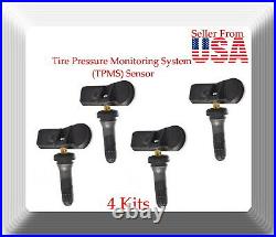 4 Kits Tire Pressure Monitoring System (TPMS) Sensor Fits Sedona Soul 2015-2019