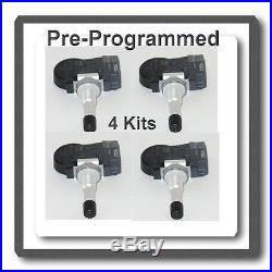 4 Kits VDO REDI Sensor Pre-programmed 433MHZ TPMS Tire Pressure Sensor