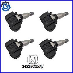 4 NEW OEM HONDA TIRE SENSOR TPMS 2013 2020 ACURA RDX MDX RLX 315MHz 42753TX4A51