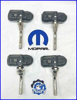 4 New OEM Mopar Tire Pressure Sensor TPMS14-18 RAM 3500 68249201AA 68186572AA