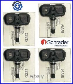4 OEM Schrader 28335 Tire Pressure Sensor TPMS 03-19 Toyota Lexus 4260733022