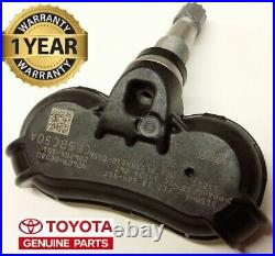 4 OEM Toyota 2007-2017 Tundra Tire Pressure Monitoring System Sensor 42607-0C080