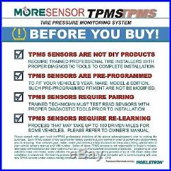 4-Pack 315MHz TPMS Tire Pressure Sensor Buick Chevy GMC Pontiac OE# 20925924
