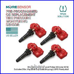 4-Pack 315MHz TPMS Tire Pressure Sensor For AUDI VW OE Replacement# 1K0907253D