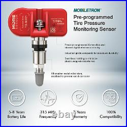 4-Pack 315MHz TPMS Tire Pressure Sensor OE Replacement For FORD E150 E250 E350