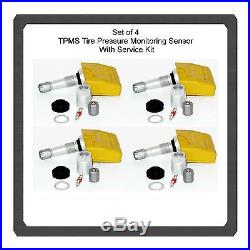 4 TPMS Tire Pressure Monitoring Sensor WithServic kit JA01B FitNissan Infiniti