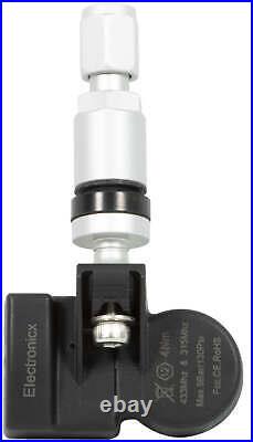 thumbnail image 2 of Electronicx TPMS Sensors For Mercedes CLA-Class (C118, 2019-2021) - Set Of 4 - Pre-Programmed Metal Valve 2 of 6
