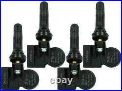 4 Tire Pressure Sensors RDKS Sensor Rubber Valve for Chevrolet Silverado 2500 01