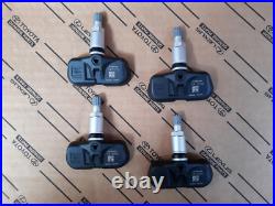 4 Toyota YARIS 2007 2008 2009 2010 2011 Tire Sensors Pressure TPMS OEM kit set