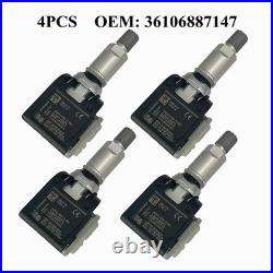 4-pack 433MHz TPMS 36106887147 Tire Pressure Sensor