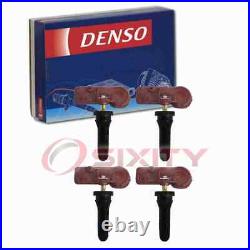 4 pc Denso Tire Pressure Monitoring System Sensors for 2008 Dodge Ram 1500 fg