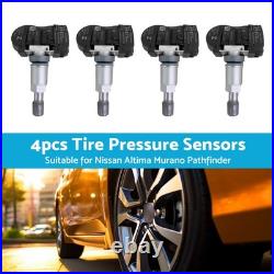 40700-3JA0B 4PCS Tire Pressure Sensor Suitable For Nissan Altima Pathfinder
